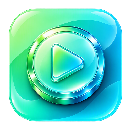 민트 그린 VidMint AI 숏폼 메이커 앱 아이콘